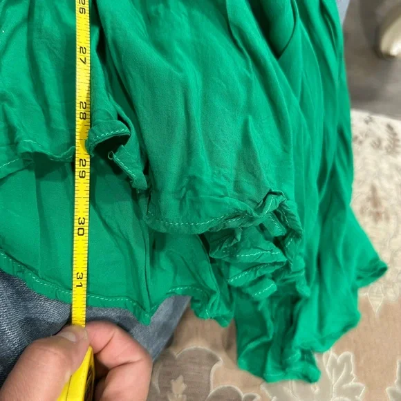 Collectif x Bright & Beautiful Green Dress - Picture 7 of 9